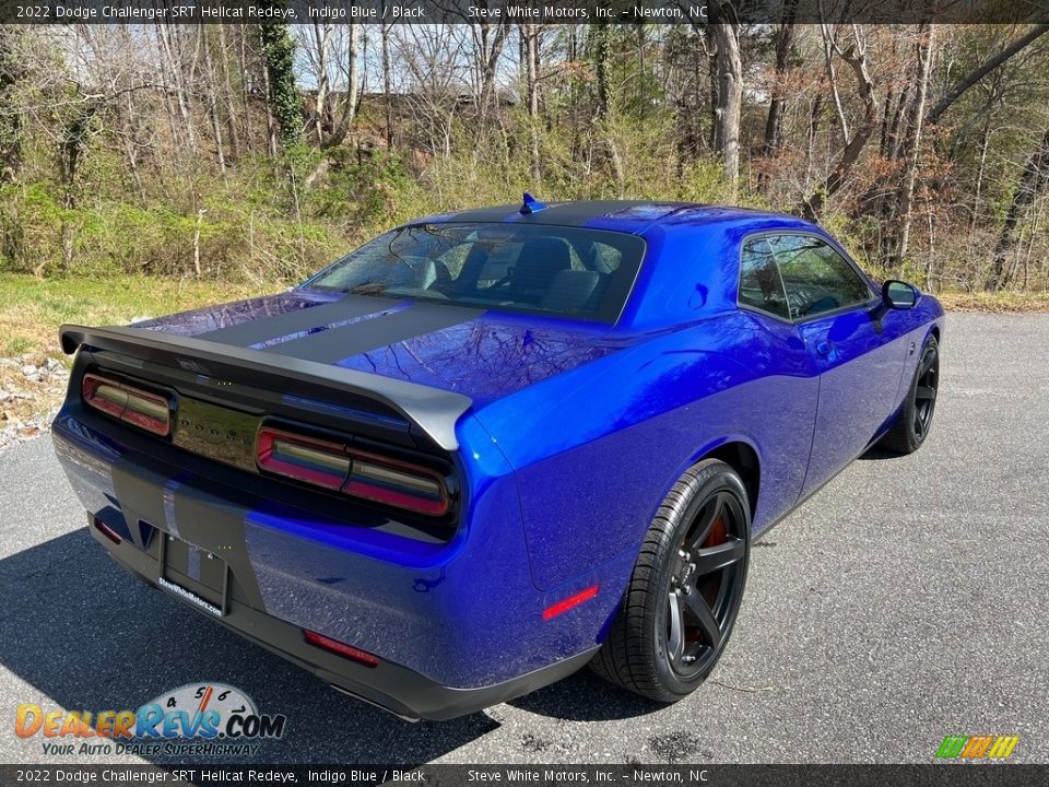 2022 Dodge Challenger SRT Hellcat Redeye Indigo Blue / Black Photo #6