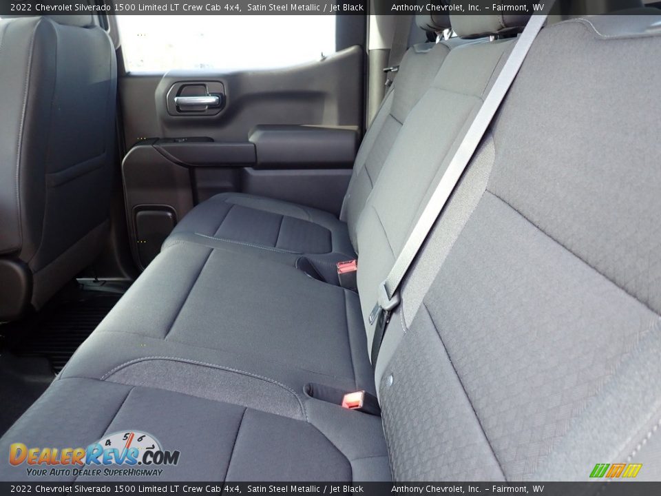 2022 Chevrolet Silverado 1500 Limited LT Crew Cab 4x4 Satin Steel Metallic / Jet Black Photo #11