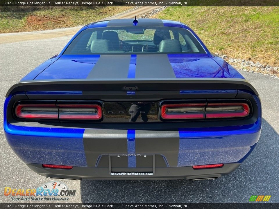 2022 Dodge Challenger SRT Hellcat Redeye Indigo Blue / Black Photo #7