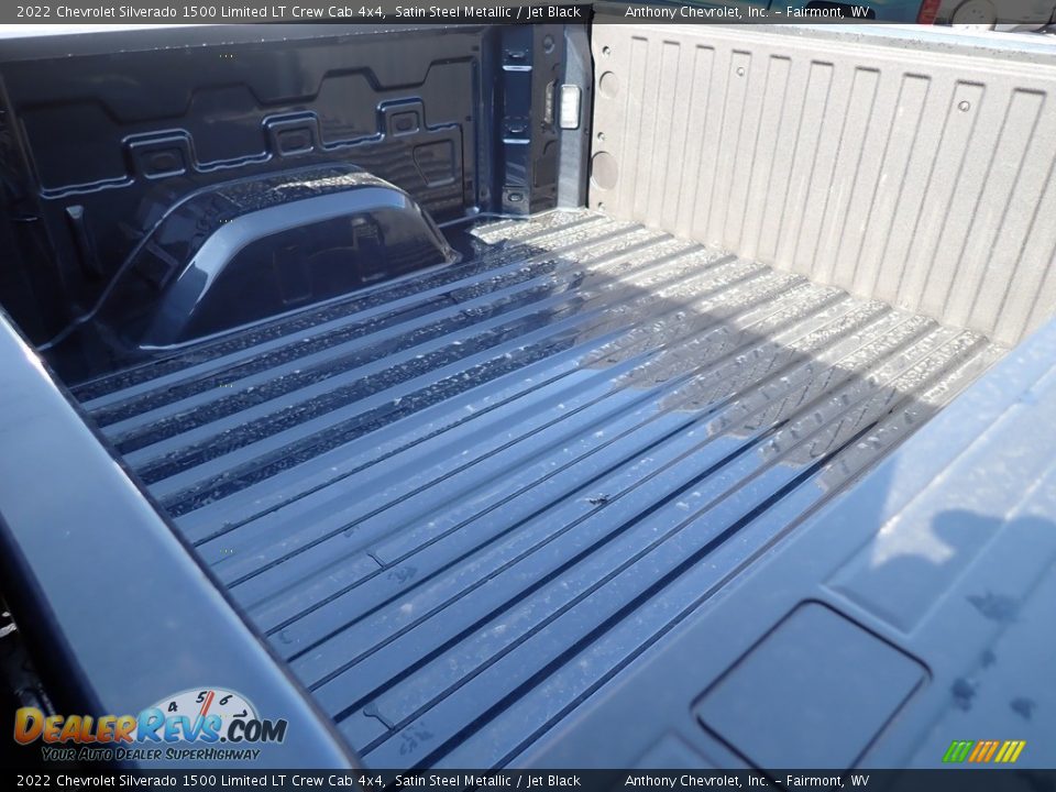 2022 Chevrolet Silverado 1500 Limited LT Crew Cab 4x4 Satin Steel Metallic / Jet Black Photo #12