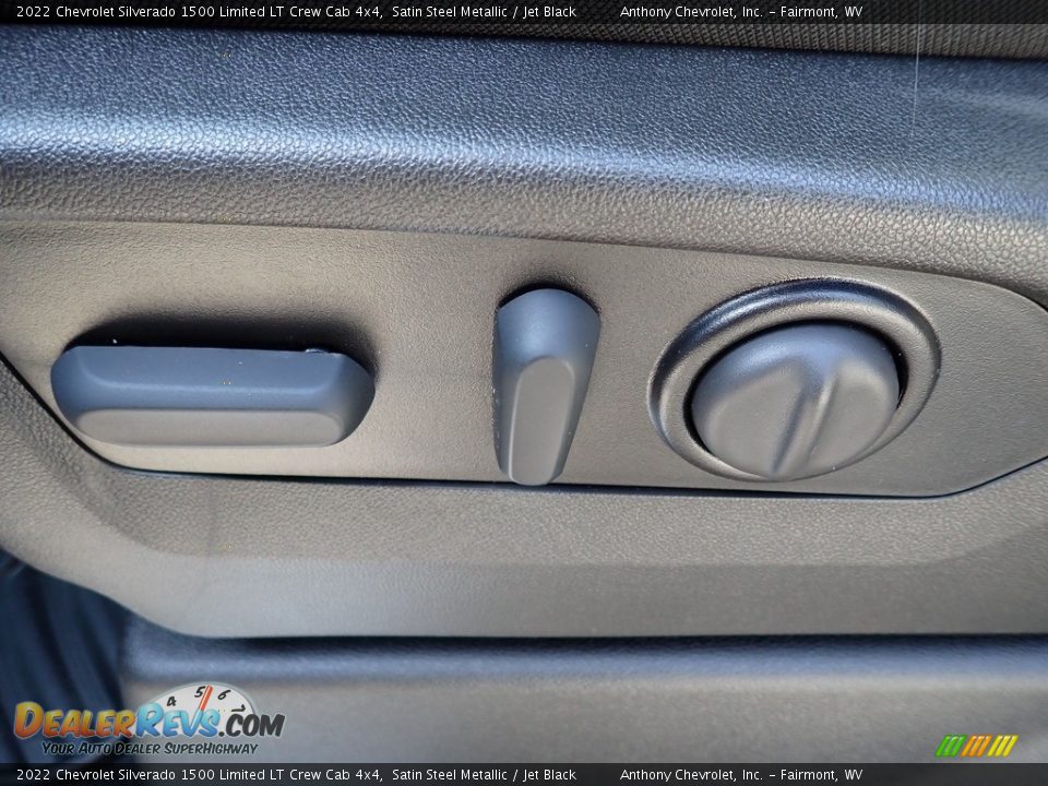 2022 Chevrolet Silverado 1500 Limited LT Crew Cab 4x4 Satin Steel Metallic / Jet Black Photo #16