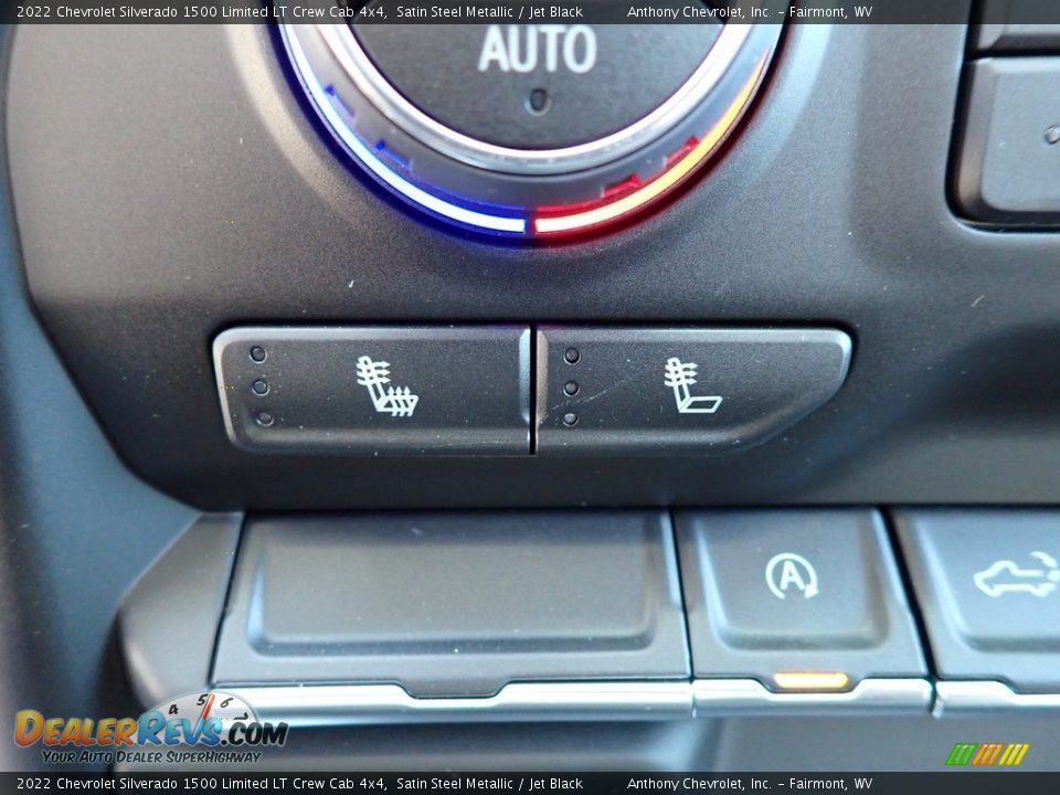 2022 Chevrolet Silverado 1500 Limited LT Crew Cab 4x4 Satin Steel Metallic / Jet Black Photo #18
