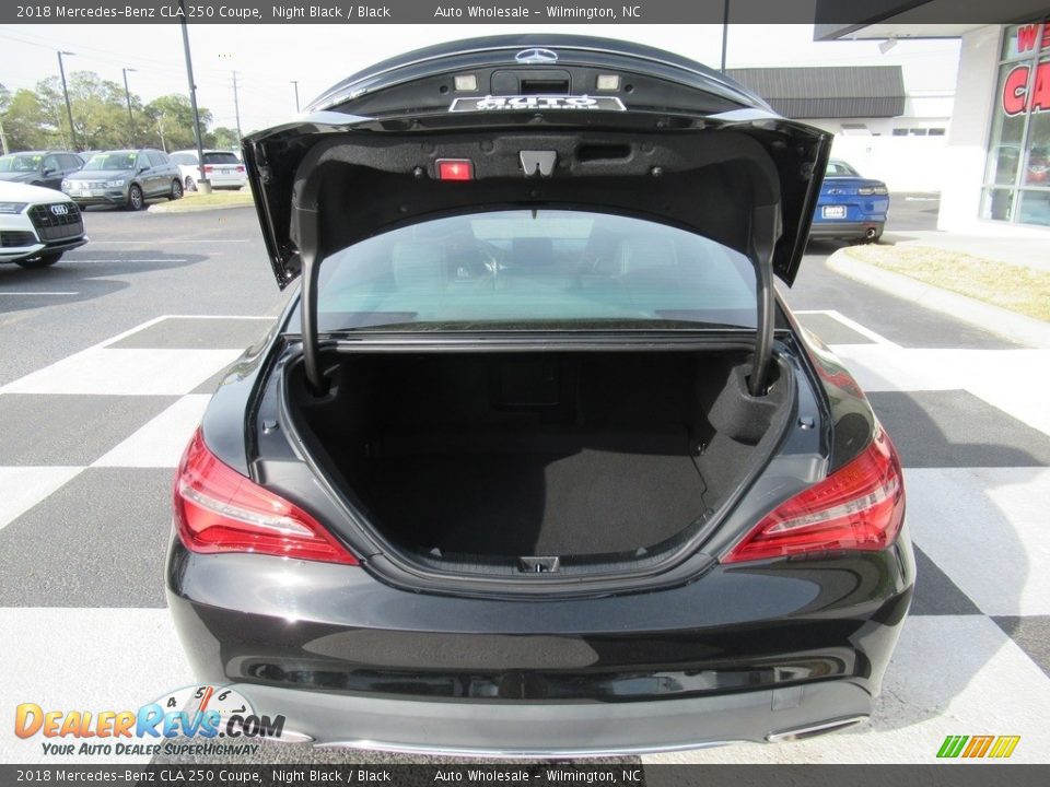 2018 Mercedes-Benz CLA 250 Coupe Night Black / Black Photo #5