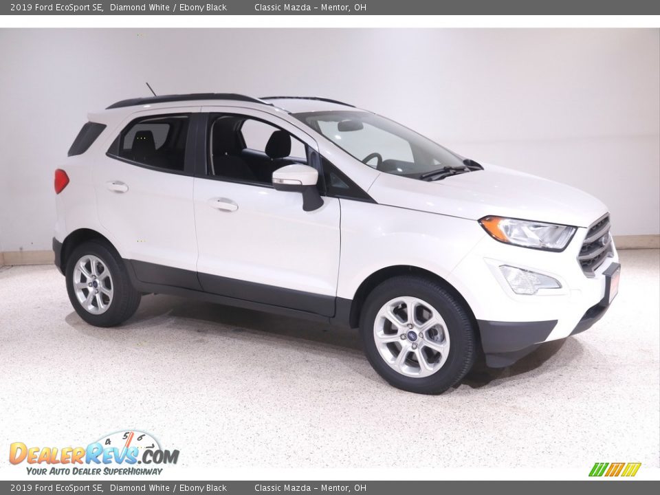 2019 Ford EcoSport SE Diamond White / Ebony Black Photo #1
