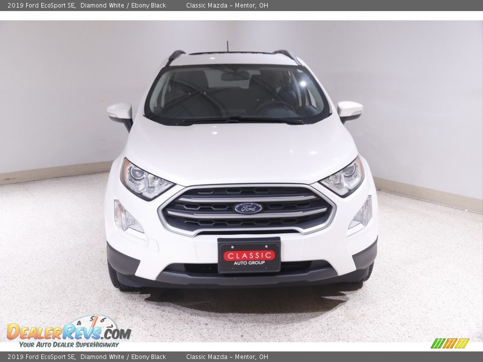 2019 Ford EcoSport SE Diamond White / Ebony Black Photo #2