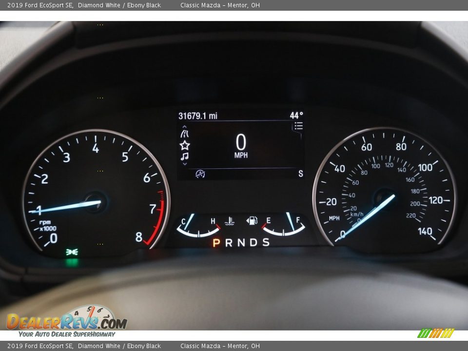 2019 Ford EcoSport SE Diamond White / Ebony Black Photo #8