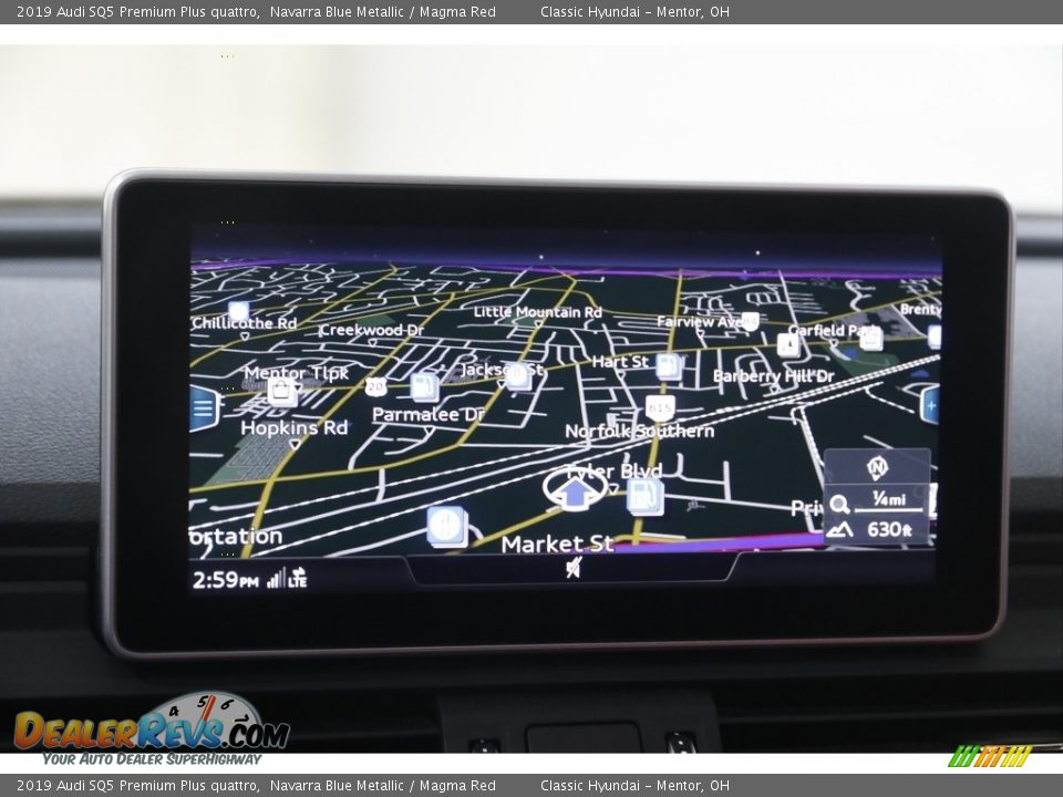 Navigation of 2019 Audi SQ5 Premium Plus quattro Photo #10