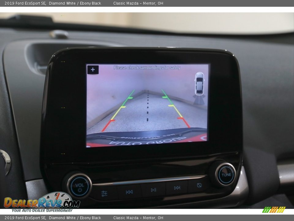 2019 Ford EcoSport SE Diamond White / Ebony Black Photo #12