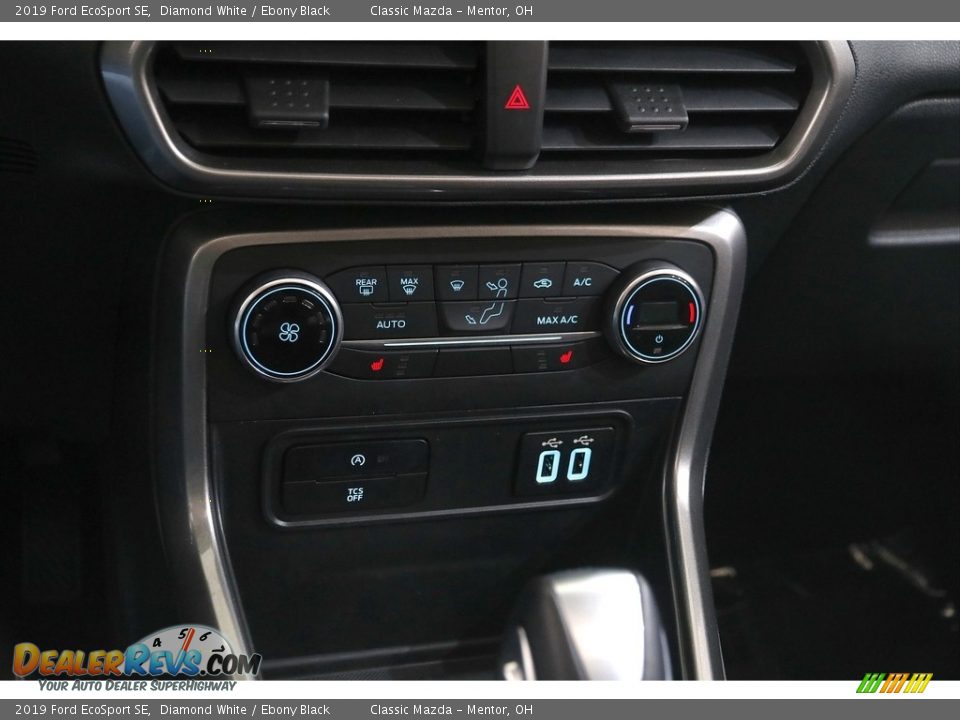 2019 Ford EcoSport SE Diamond White / Ebony Black Photo #13