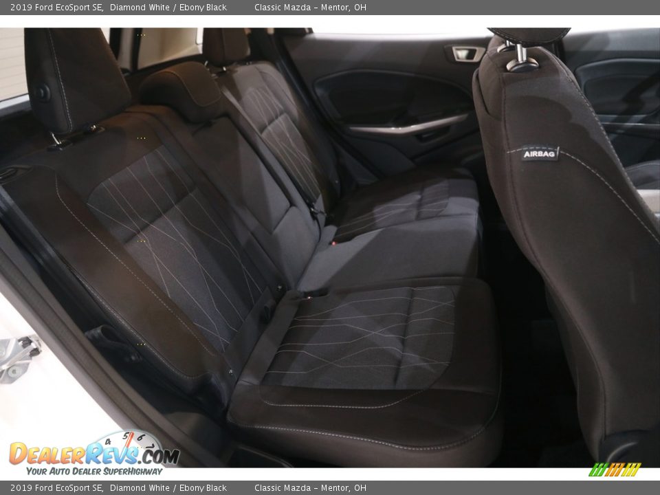 2019 Ford EcoSport SE Diamond White / Ebony Black Photo #16