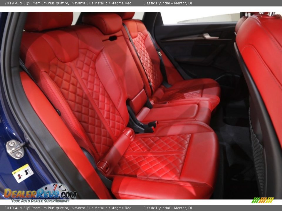 Rear Seat of 2019 Audi SQ5 Premium Plus quattro Photo #18