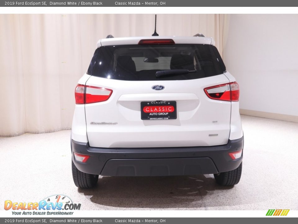 2019 Ford EcoSport SE Diamond White / Ebony Black Photo #18