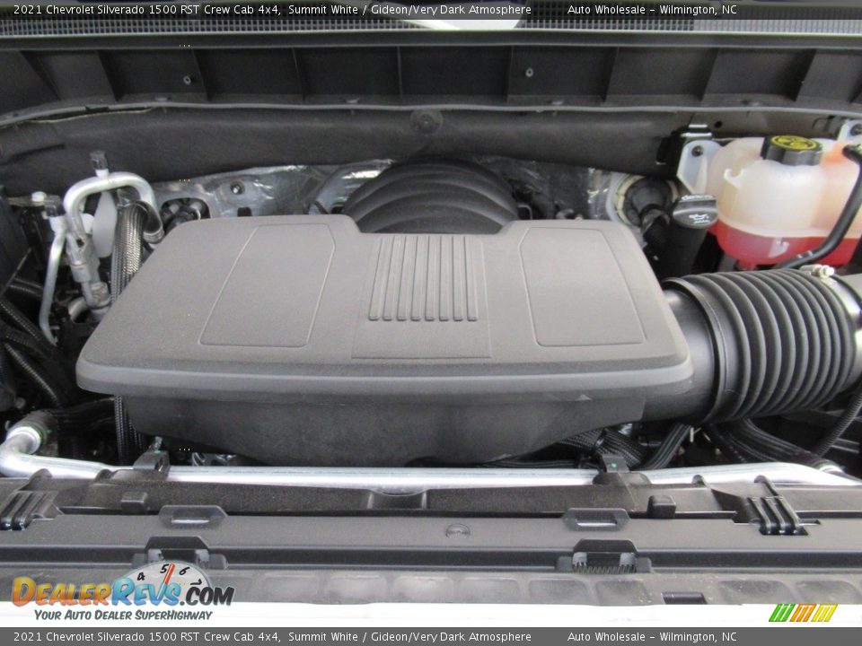 2021 Chevrolet Silverado 1500 RST Crew Cab 4x4 Summit White / Gideon/Very Dark Atmosphere Photo #6