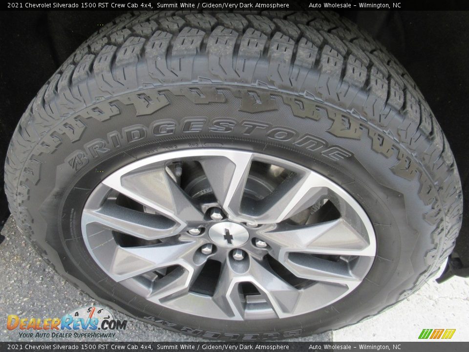 2021 Chevrolet Silverado 1500 RST Crew Cab 4x4 Summit White / Gideon/Very Dark Atmosphere Photo #7