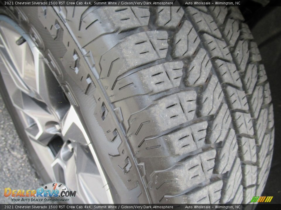 2021 Chevrolet Silverado 1500 RST Crew Cab 4x4 Summit White / Gideon/Very Dark Atmosphere Photo #8