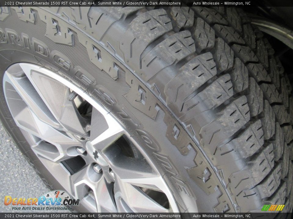 2021 Chevrolet Silverado 1500 RST Crew Cab 4x4 Summit White / Gideon/Very Dark Atmosphere Photo #9