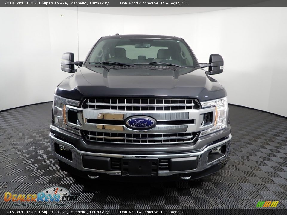 2018 Ford F150 XLT SuperCab 4x4 Magnetic / Earth Gray Photo #6