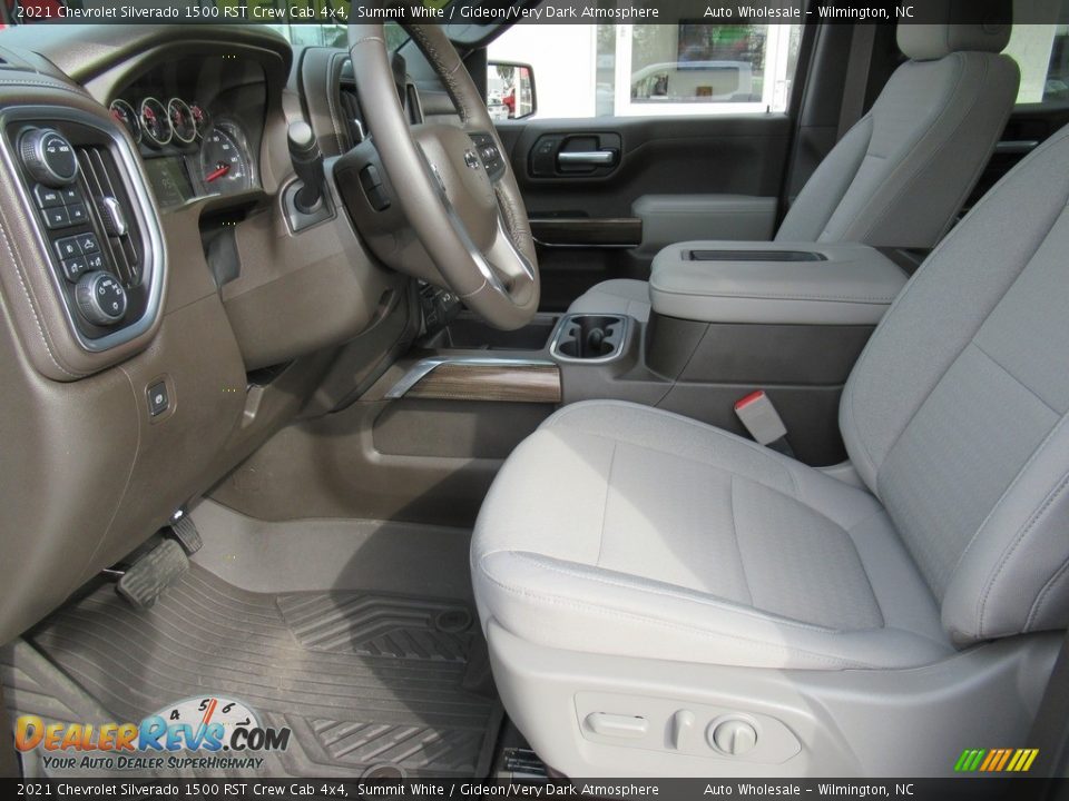 2021 Chevrolet Silverado 1500 RST Crew Cab 4x4 Summit White / Gideon/Very Dark Atmosphere Photo #11