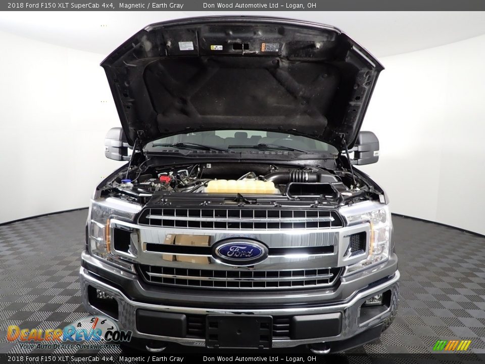 2018 Ford F150 XLT SuperCab 4x4 Magnetic / Earth Gray Photo #7