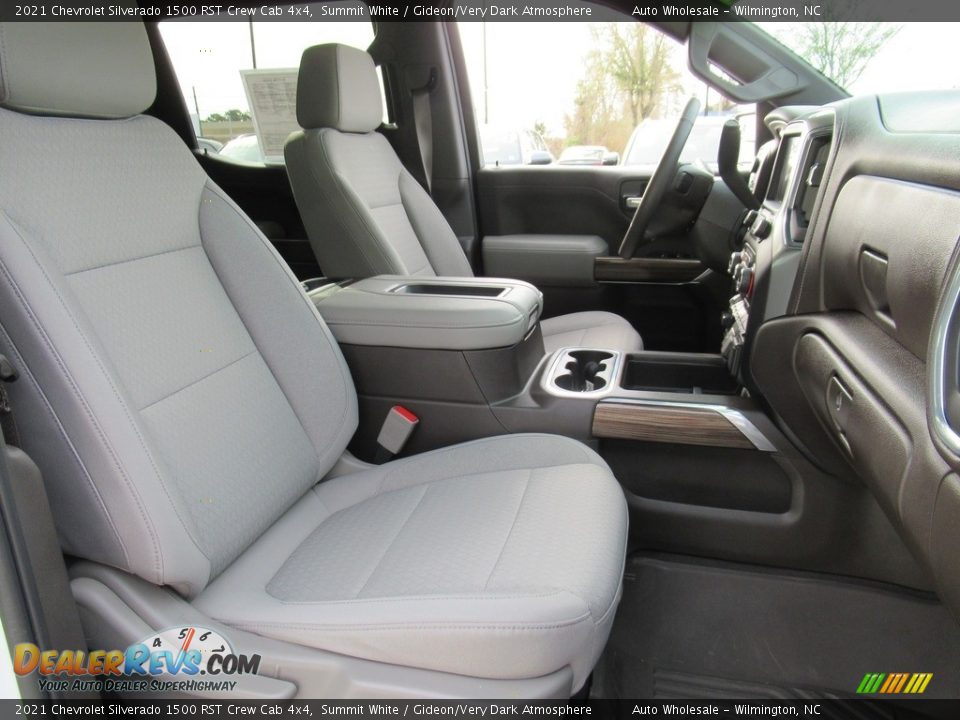 2021 Chevrolet Silverado 1500 RST Crew Cab 4x4 Summit White / Gideon/Very Dark Atmosphere Photo #13