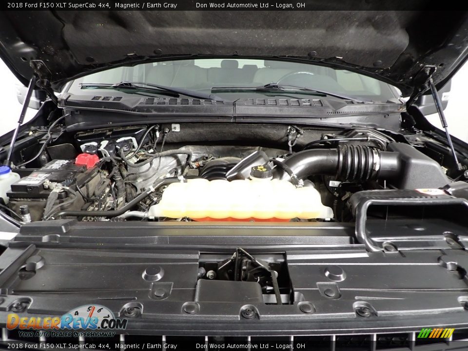 2018 Ford F150 XLT SuperCab 4x4 Magnetic / Earth Gray Photo #8