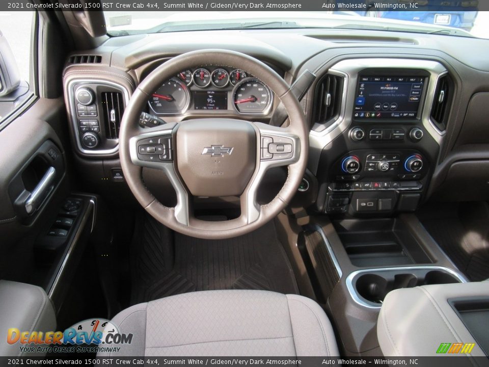 2021 Chevrolet Silverado 1500 RST Crew Cab 4x4 Summit White / Gideon/Very Dark Atmosphere Photo #15