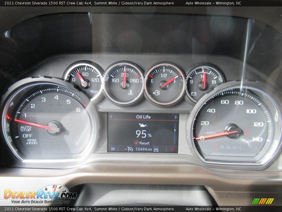 2021 Chevrolet Silverado 1500 RST Crew Cab 4x4 Summit White / Gideon/Very Dark Atmosphere Photo #16