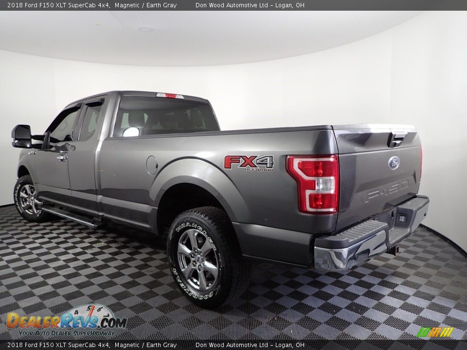 2018 Ford F150 XLT SuperCab 4x4 Magnetic / Earth Gray Photo #10