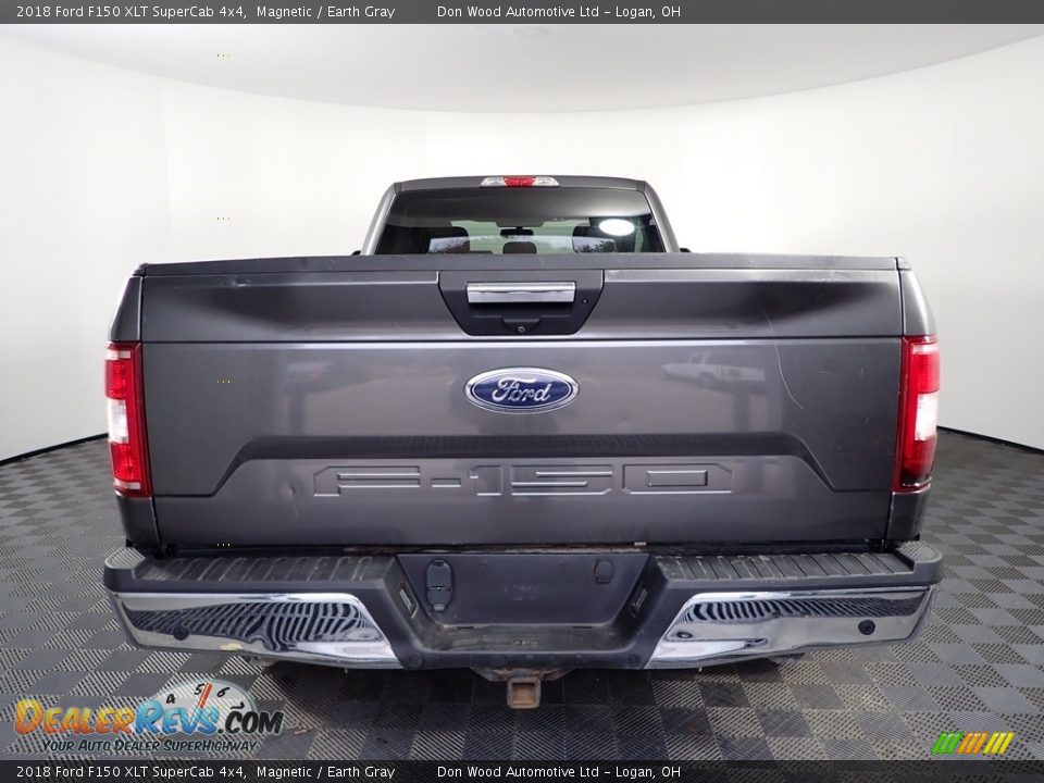 2018 Ford F150 XLT SuperCab 4x4 Magnetic / Earth Gray Photo #11