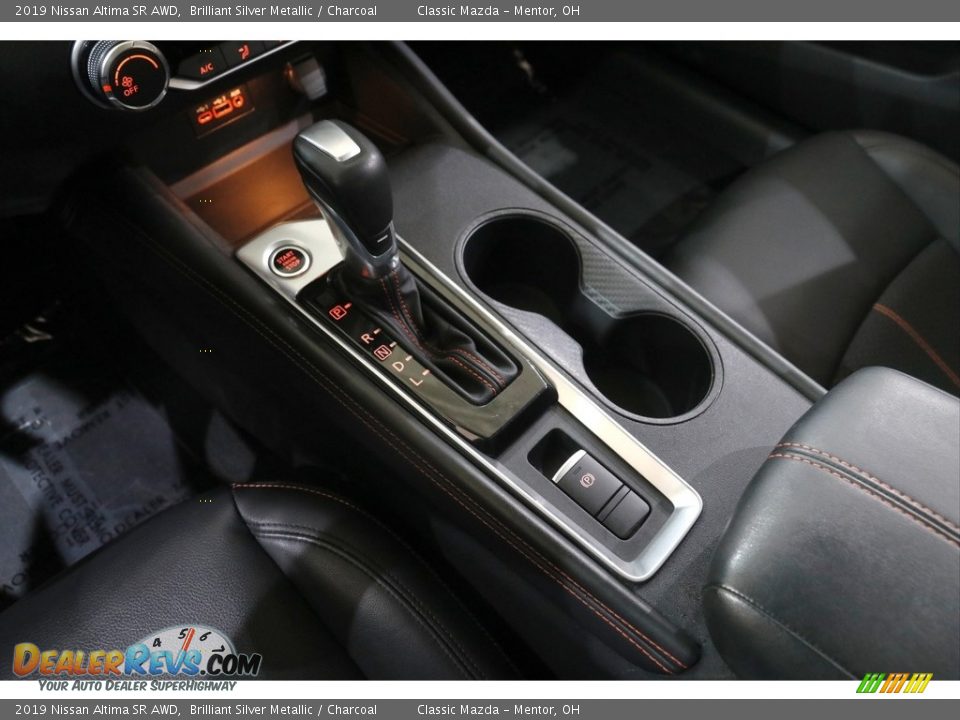2019 Nissan Altima SR AWD Brilliant Silver Metallic / Charcoal Photo #14