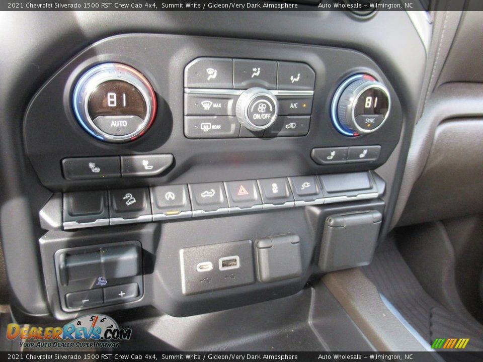 2021 Chevrolet Silverado 1500 RST Crew Cab 4x4 Summit White / Gideon/Very Dark Atmosphere Photo #19