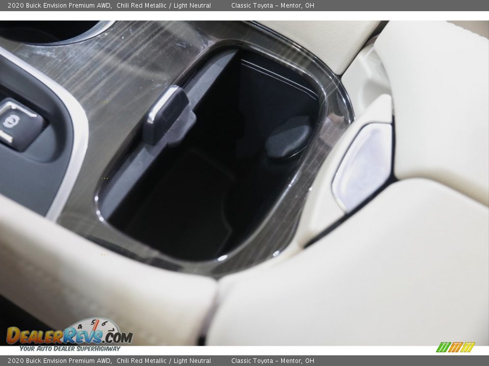 2020 Buick Envision Premium AWD Chili Red Metallic / Light Neutral Photo #15