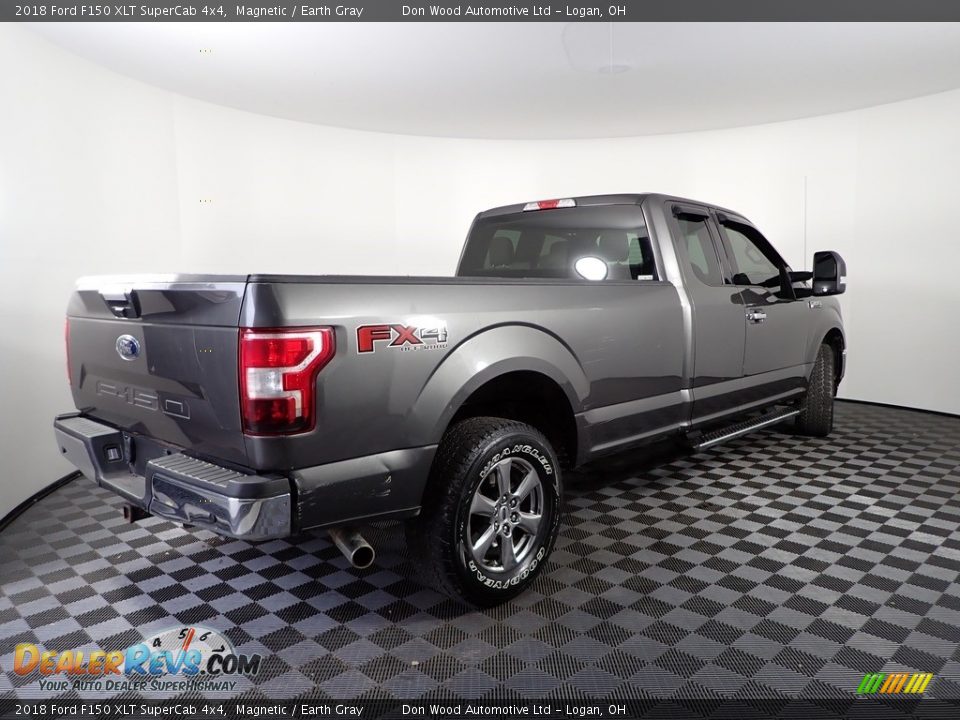 2018 Ford F150 XLT SuperCab 4x4 Magnetic / Earth Gray Photo #13