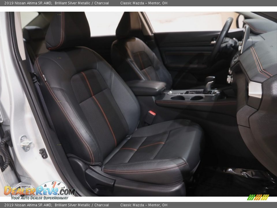 2019 Nissan Altima SR AWD Brilliant Silver Metallic / Charcoal Photo #15