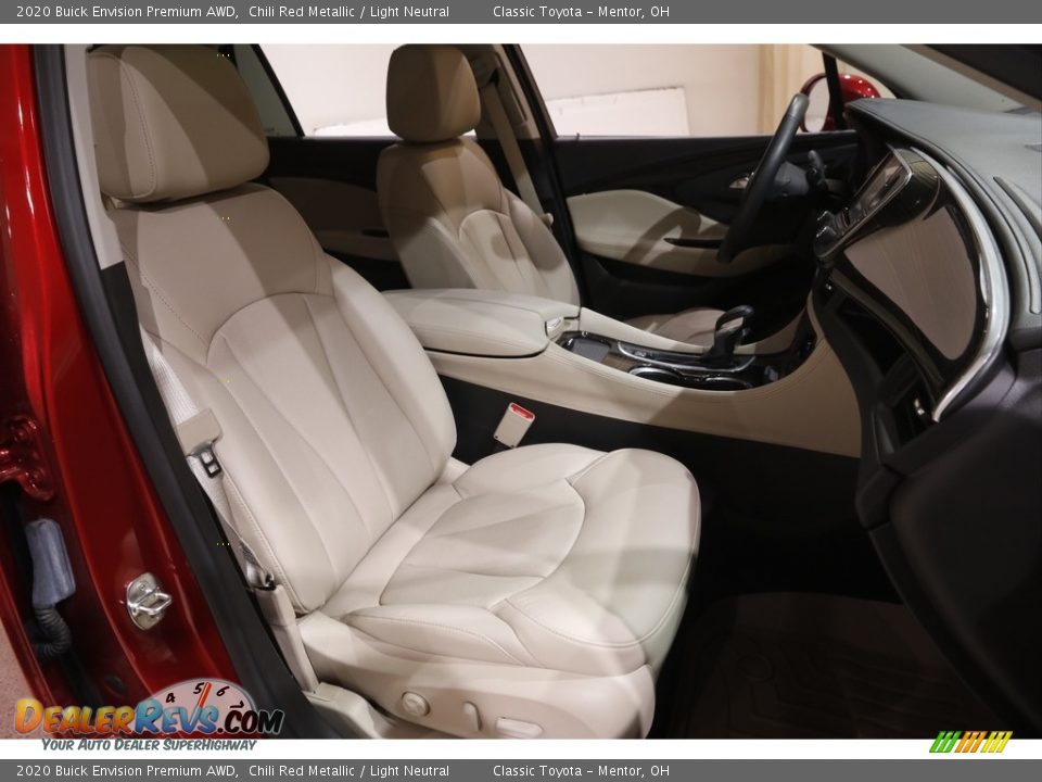 2020 Buick Envision Premium AWD Chili Red Metallic / Light Neutral Photo #16