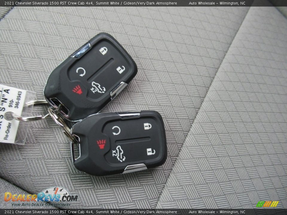 2021 Chevrolet Silverado 1500 RST Crew Cab 4x4 Summit White / Gideon/Very Dark Atmosphere Photo #20