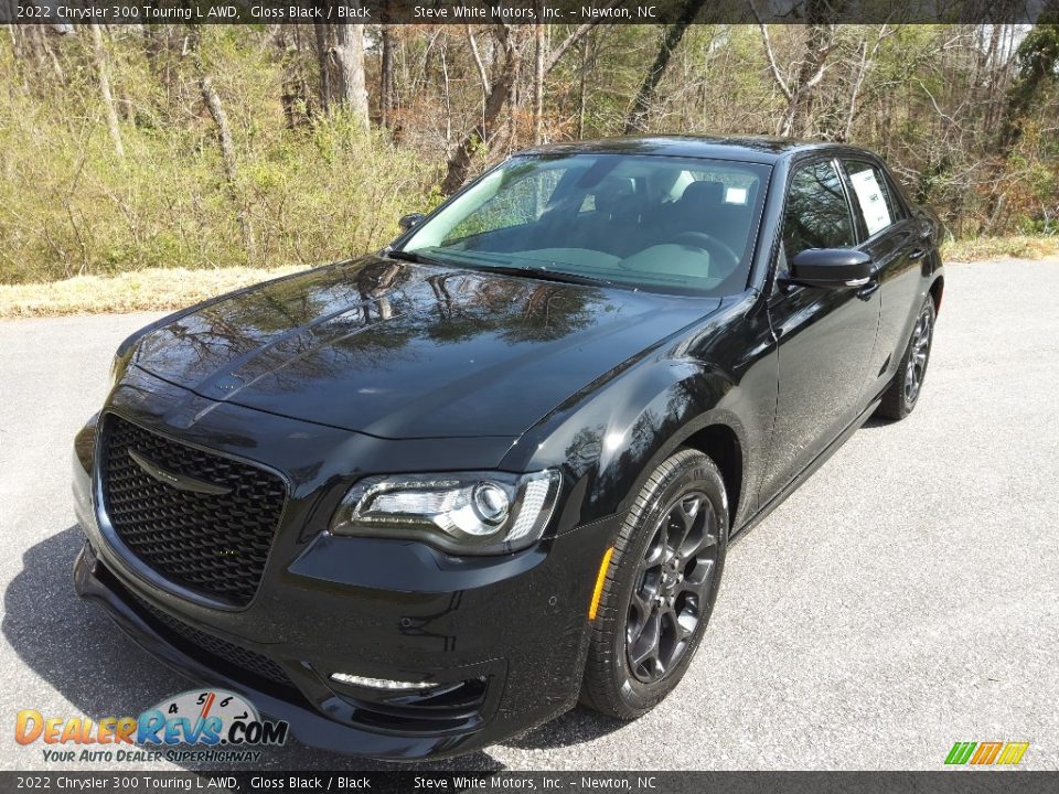 Gloss Black 2022 Chrysler 300 Touring L AWD Photo #2