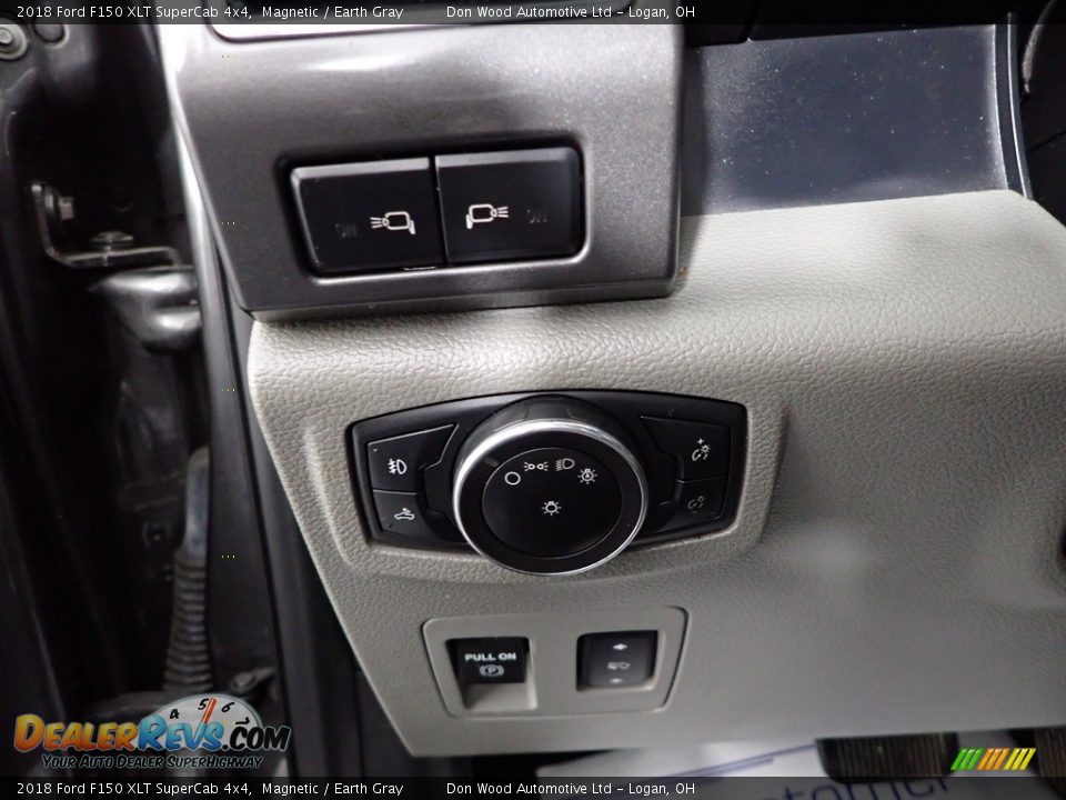 2018 Ford F150 XLT SuperCab 4x4 Magnetic / Earth Gray Photo #18