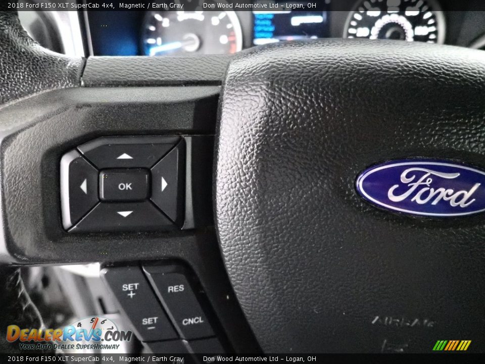 2018 Ford F150 XLT SuperCab 4x4 Magnetic / Earth Gray Photo #19