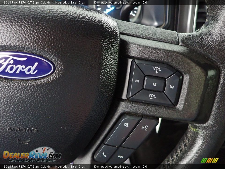 2018 Ford F150 XLT SuperCab 4x4 Magnetic / Earth Gray Photo #20