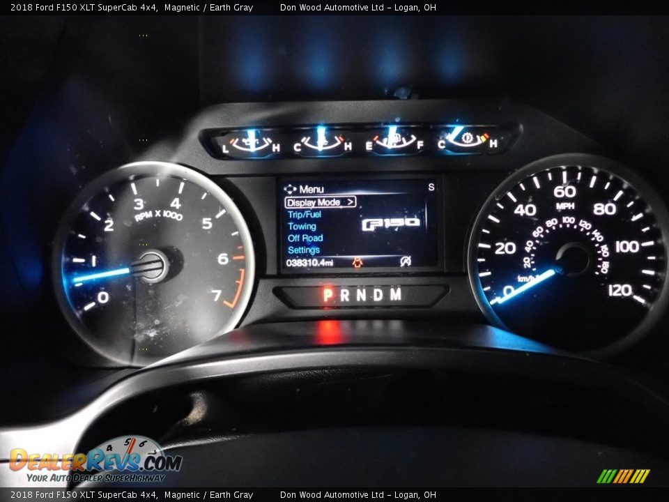 2018 Ford F150 XLT SuperCab 4x4 Magnetic / Earth Gray Photo #21