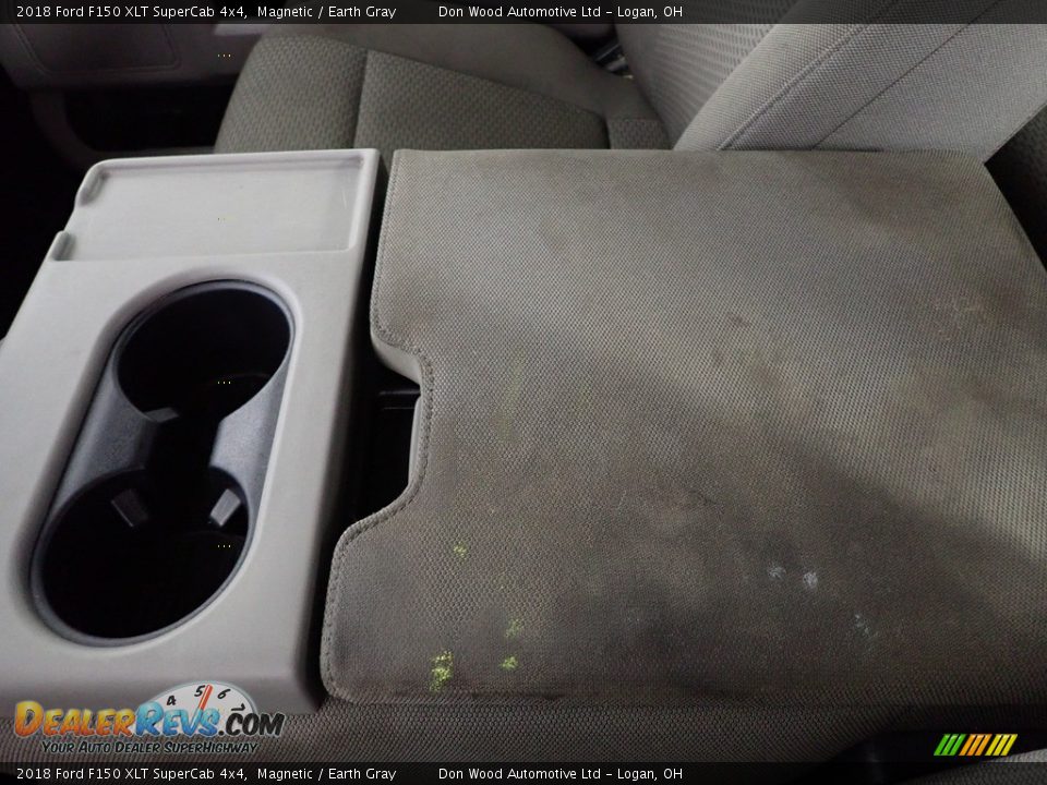 2018 Ford F150 XLT SuperCab 4x4 Magnetic / Earth Gray Photo #24