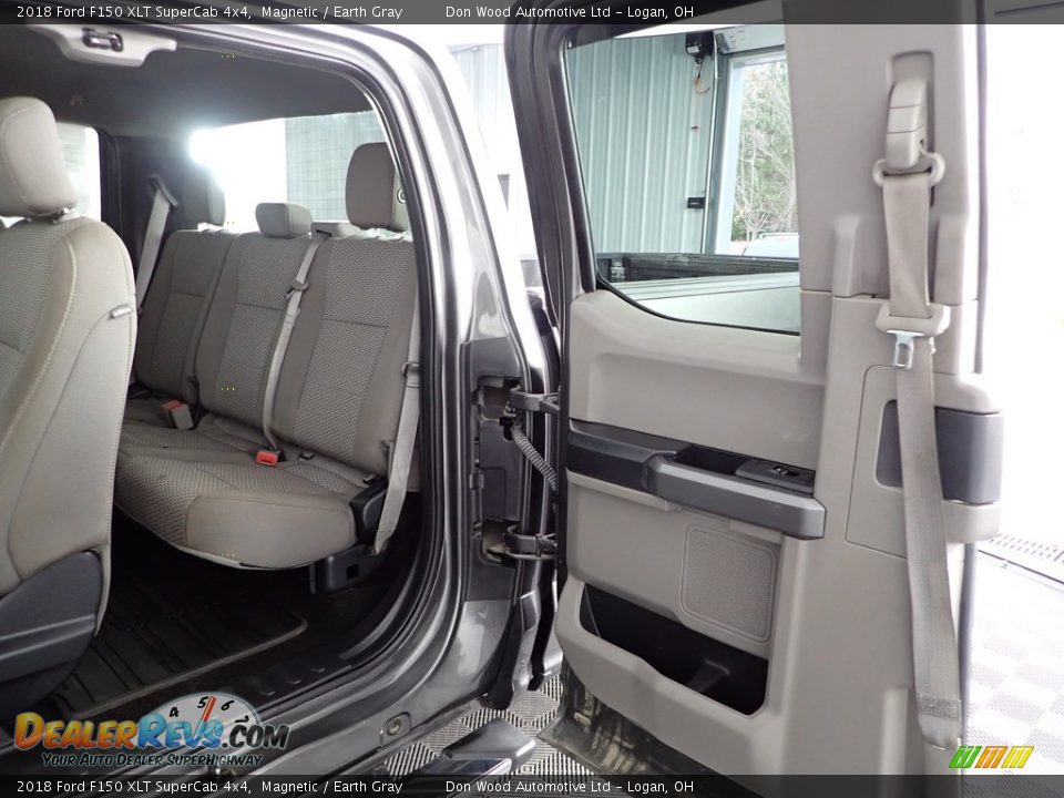 2018 Ford F150 XLT SuperCab 4x4 Magnetic / Earth Gray Photo #26