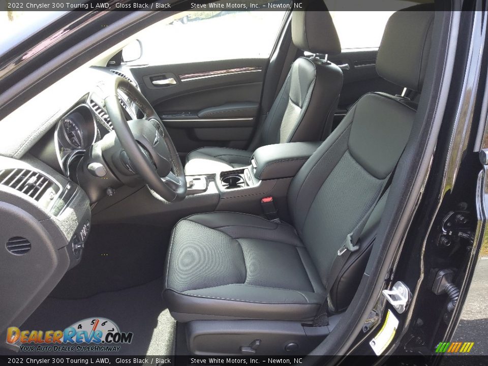 Black Interior - 2022 Chrysler 300 Touring L AWD Photo #10