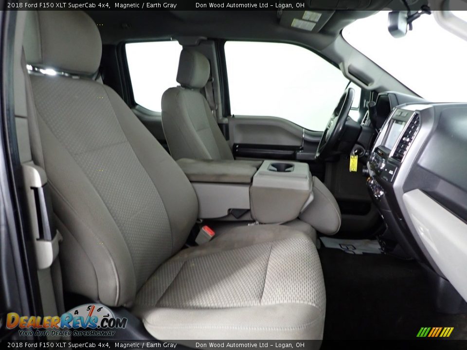 2018 Ford F150 XLT SuperCab 4x4 Magnetic / Earth Gray Photo #29