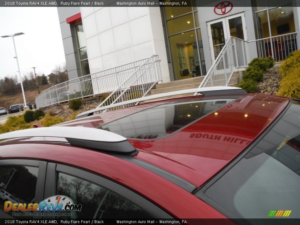 2018 Toyota RAV4 XLE AWD Ruby Flare Pearl / Black Photo #3
