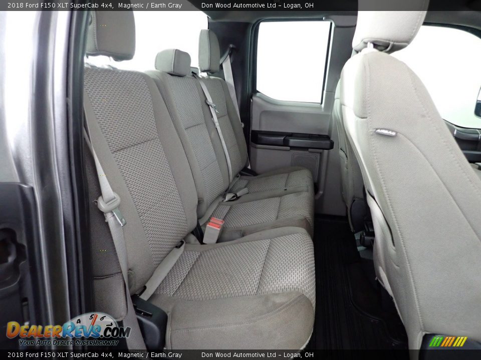 2018 Ford F150 XLT SuperCab 4x4 Magnetic / Earth Gray Photo #32