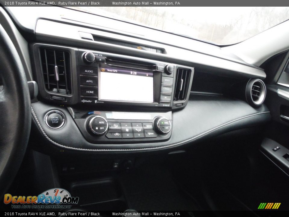 2018 Toyota RAV4 XLE AWD Ruby Flare Pearl / Black Photo #4