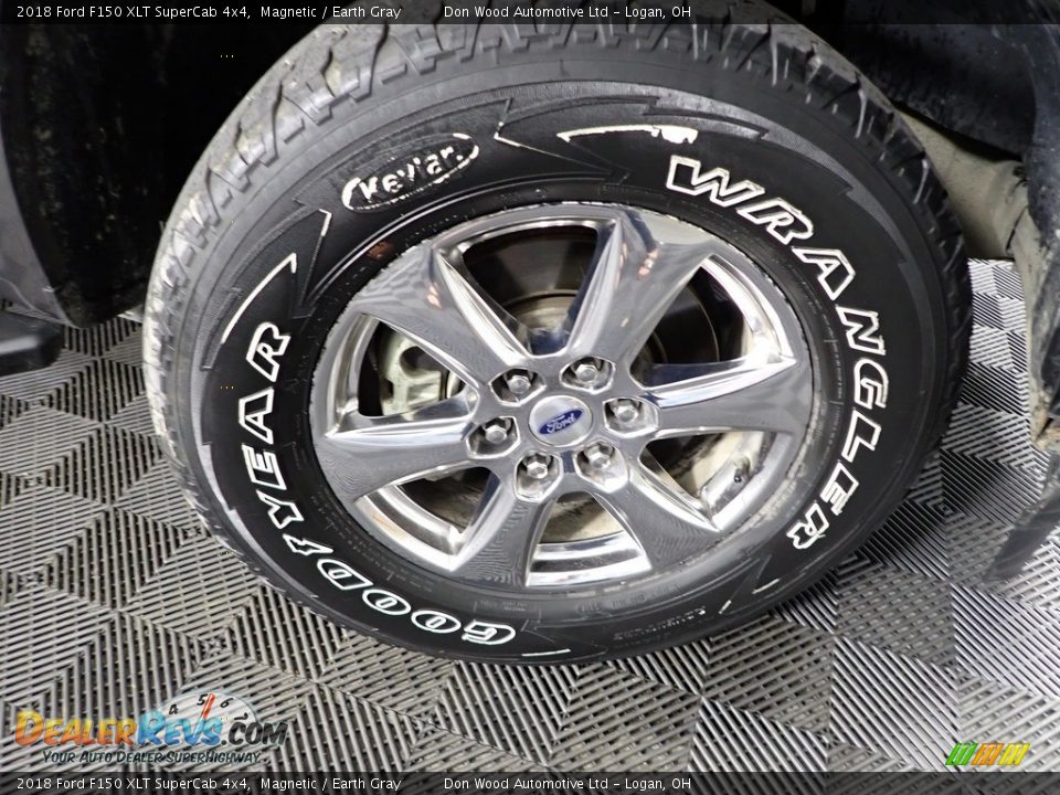 2018 Ford F150 XLT SuperCab 4x4 Magnetic / Earth Gray Photo #33