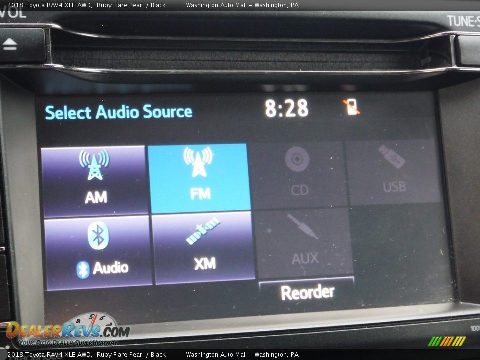 2018 Toyota RAV4 XLE AWD Ruby Flare Pearl / Black Photo #6